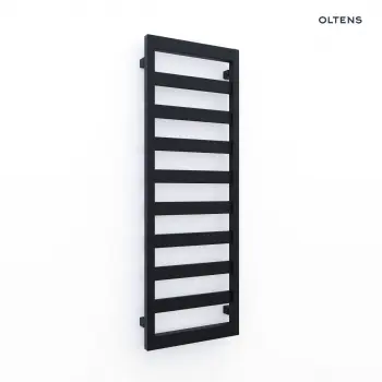 Oltens Benk grzejnik łazienkowy 115x40 cm czarny mat 55036300 + KOD RABATOWY + Wysyłka 0zł